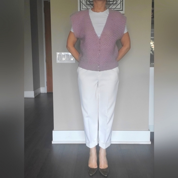 ๐ 3X HOST PICK ๐ Handmade Knitted Vest - Picture 2 of 11